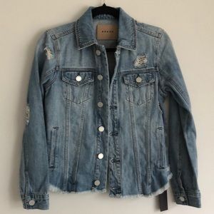 Blank NYC Distressed Denim Jacket